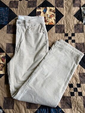 Cream KanCan Corduroy Women’s Pants